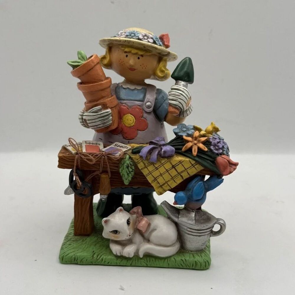 Vintage National Home Gardening Club "Garden Pals" Figurine